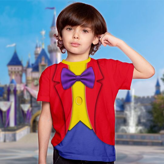 White Rabbit Alice In Wonderland Costume Cosplay 3D Shirt, White Rabbit Suit Men Shirt