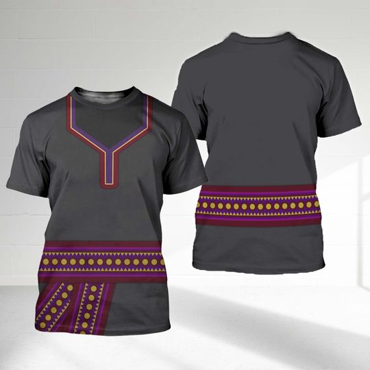 Discover Winter Men All Over Print Running Costume Cosplay 3D Shirt, Magic Ice Princess Movie Shirt