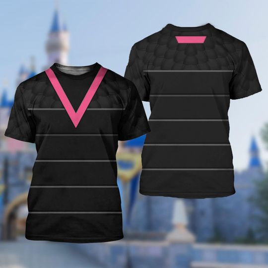 The Incredibles Superhero Women's Shirt, Edna Mode Family Adventure Costume 3D T-shirt