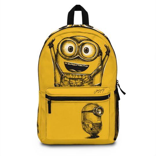 Discover Hand-Drawn Character Design Kids Backpack