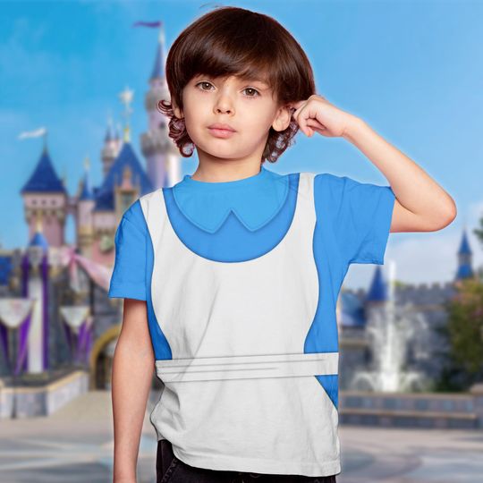 Discover Alice in Wonderland Costume 3D T-Shirt, Halloween Costume For Family Group T Shirt