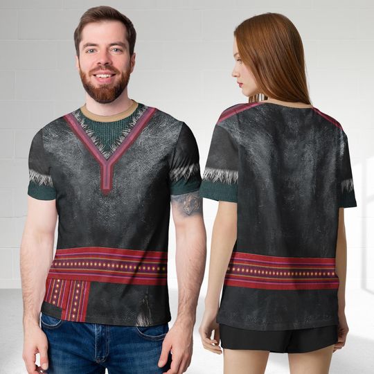 Discover Kristoff Prince Character Cosplay Costume Shirt, Halloween Costume For Family Group 3D