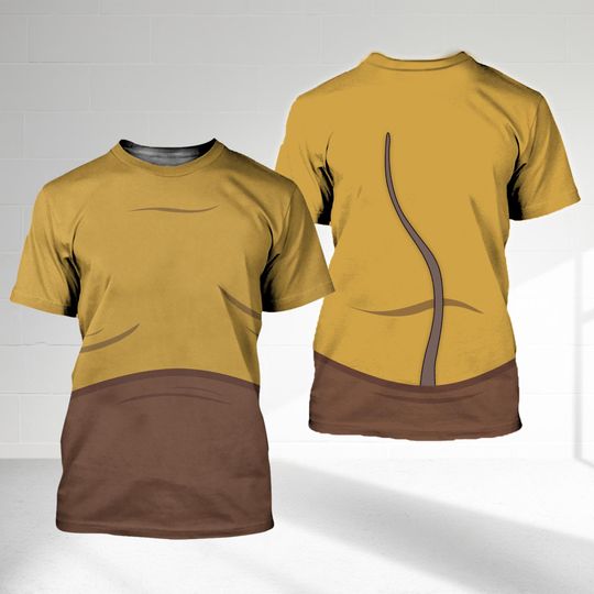 Gus Gus Costume 3D Shirt, Cinde Animal Kingdom T-Shirt, Gus Gus Cosplay Costume