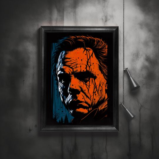 Michael Myers Poster Michael Myers Digital Art Michael Myers
