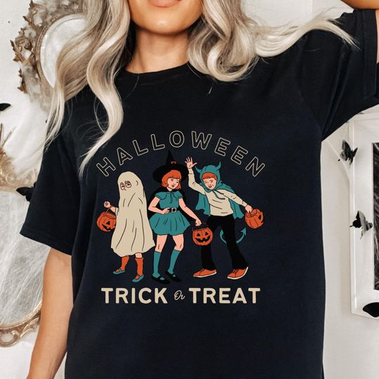 Discover Halloween Trick or Treat Shirt, Halloween Trick-Or-Treat, Halloween Trick-or-Treat Shirt, Funny Halloween Shirt, Halloween Shirt,  Halloween