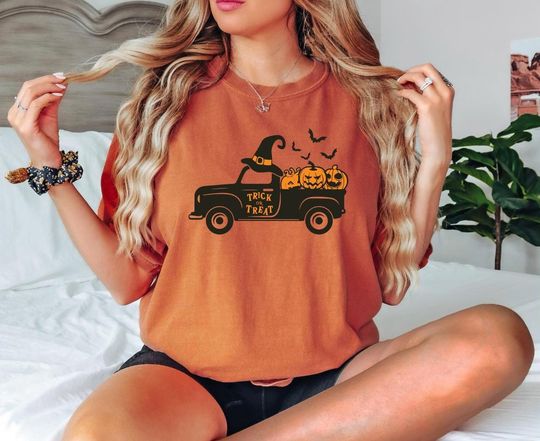 Discover Halloween Trick or Treat Sweatshirt, Halloween Trick-Or-Treat, Halloween Trick-or-Treat Shirt, Funny Halloween Shirt, Halloween Shirt