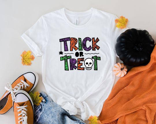 Discover Halloween Trick or Treat Shirt, Halloween Trick-Or-Treat, Halloween Trick-or-Treat Shirt, Funny Halloween Shirt, Toddler Halloween Shirt