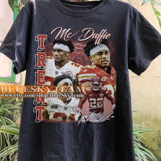 Discover Vintage 90s Graphic Style Trent Mcduffie T-Shirt, Trent Mcduffie shirt, Vintage Sport Tee, Retro American Football Bootleg Gift