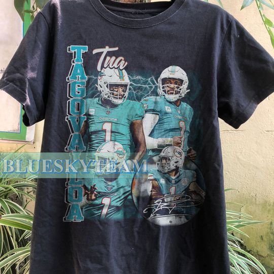 Tua Tagovailoa Shirt Vintage Inspired 90's Football Unisex T-Shirt