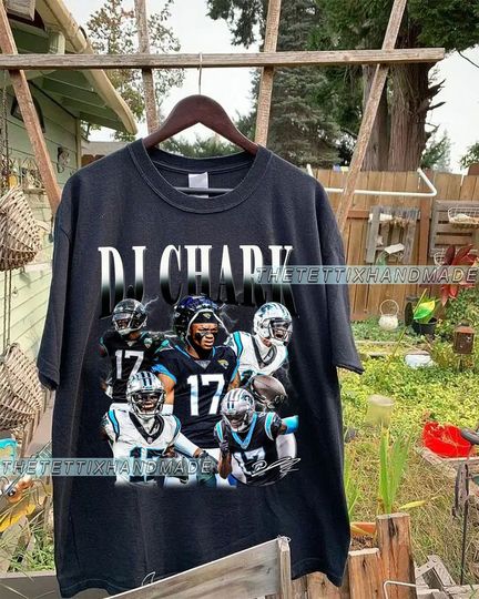 Discover Vintage 90s Graphic Style DJ Chark T-Shirt, DJ Chark t Shirt, Detroit Football Shirt, Vintage Sport Shirt
