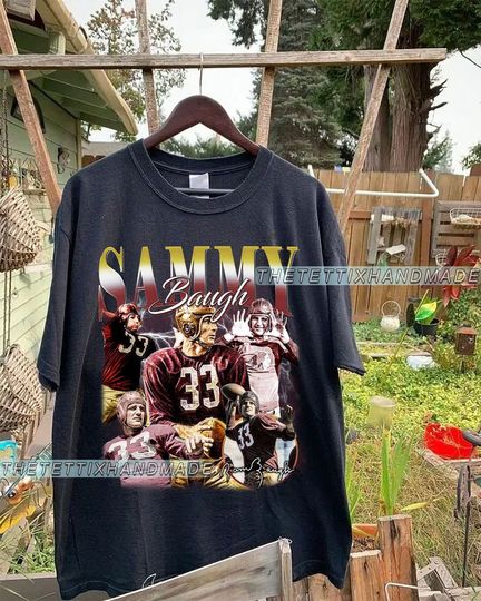 Discover Vintage 90s Graphic Style Sammy Baugh T-Shirt, Sammy Baugh Shirt, Washington  Football Shirt, Vintage Sport Shirt