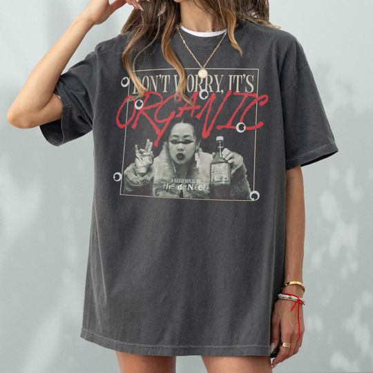 Discover Jobu Tupaki It's Organic Shirt, Everything Everywhere Inspired Movie Tee Shirt, Funny All At Once Googly Eyes Graphic T-Shirt Memorabilia