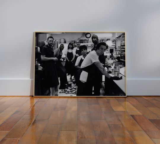 Discover The Bear TV Show Poster, The Bear Television Series Poster, Jeremy Allen White at The Beef Poster, Vintage Black & White Poster