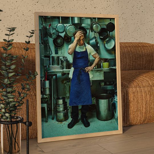 Discover The Bear TV Show Poster, The Original Beef of Chicagoland Wall Art Decor Merch, Framed or Unframed Jeremy Allen White Poster