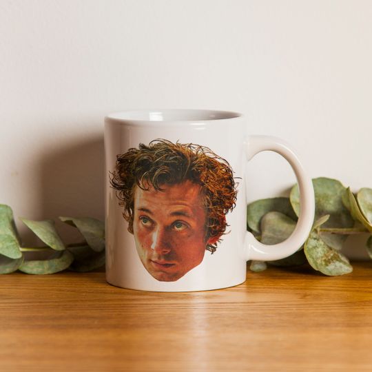 Discover Jeremy Allen White Coffee Mug, The Bear TV Show Carmi from The Original Beef Portrait Ceramic Mug, The Bear Merch Collectible