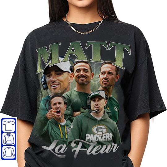 Retro Matt Lafleur Homage Tshirt, Football Graphic Tee Sweatshirt Hoodie Fans Gift Tee Shirt