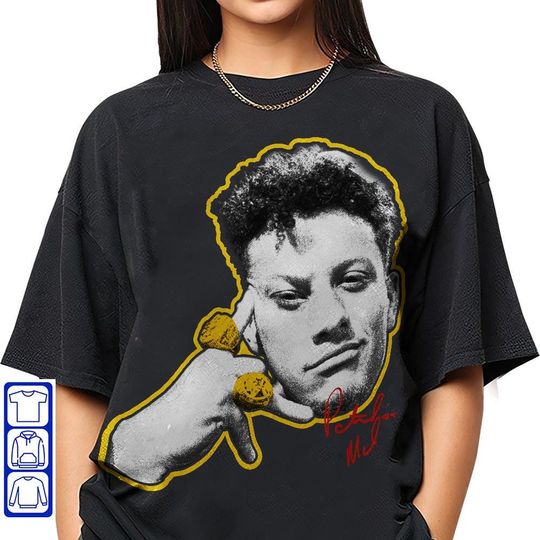 Patrick Mahomes 2 Rings Kansas City Chief T-Shirt Chiefs Kingdom Football Vintage, Football Fan Gift
