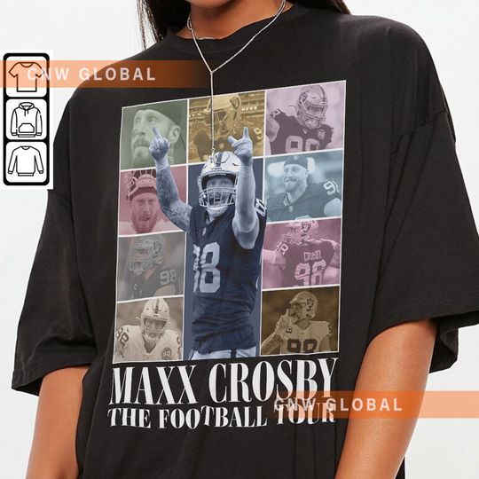 Maxx Crosby Las Vegas Football Merch Shirt, Vintage 90s Bootleg Raiders Sweatshirts, Maxx Crosby Homage Tshirt