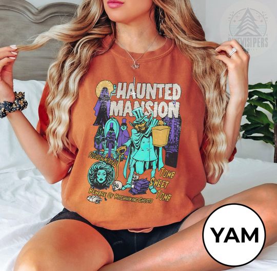 Disney Halloween The Haunted Mansion Shirt, Spooky Season T-shirt