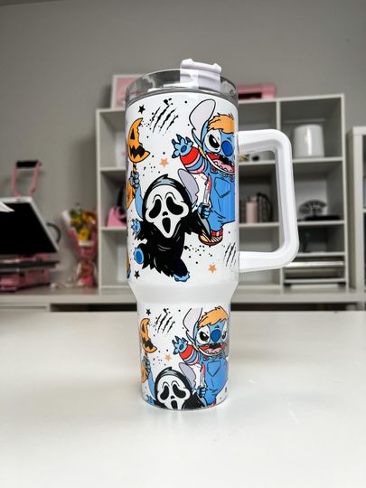 Discover Horror Characters 40oz tumbler, Horror quencher, Alien custom tumbler