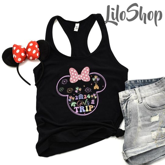 Discover Girls Group Tank, Besties Vacation Shirt, Girls Trip Tank Top, Epcot Snack Tank Top, Epcot Trip, Magical Vacation, Women's Tank Top