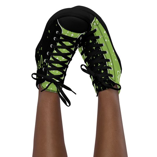 Discover Virgo Peridot Womens High Top Canvas Shoes