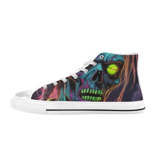 High Top Kid's Comics Art Horror Zombie Halloween design