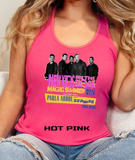 NKOT Block Magic Summer 2024 Tank Top, Magic Summer Love, NK on The Block Tank, 40th Anniversary Tank Top, Classic Rock Concert Tank Top