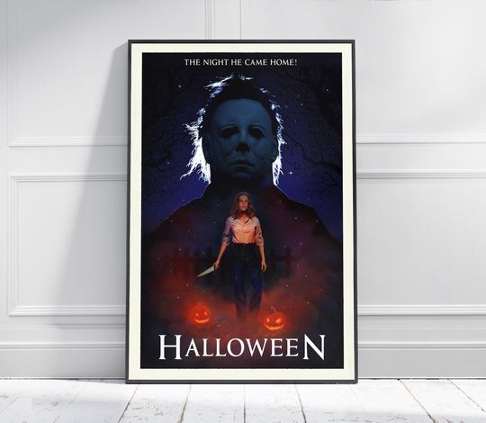 HALLOWEEN Movie Poster | Movie Art | Film Art | Horror Film | Print