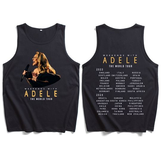 Discover Weekends With Adele The World Tour 2024 Tank Tops