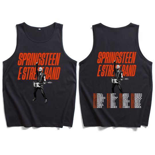 Bruce Springsteen and E Street 2024 Tour Tank Tops