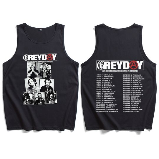 Suicideboys Grey Day 2024 Tour Tank Tops