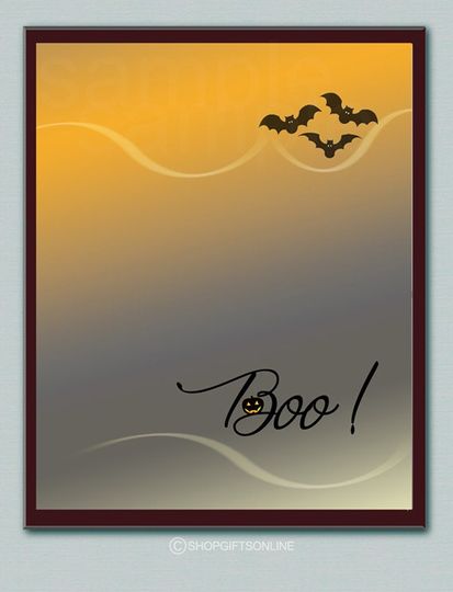 Halloween print ,Halloween poster,, BOO, Wall Art, Typographic Print