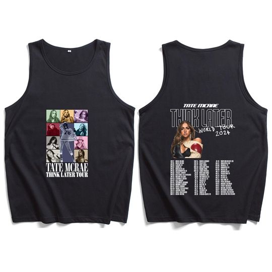 Discover Tate Mcrae Think Later World Tour 2024 Tank Tops