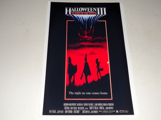 Discover Halloween III 1982 Cult Horror Poster Promo  Season of the Witch