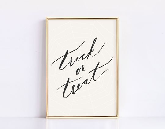 Discover Halloween Wall Art, Halloween Print, Halloween Home Decor, Halloween Poster