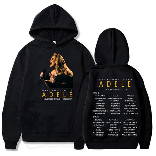 Discover Adele Munich Tour Women's Hoodies Adele Hoodie Fan Gift