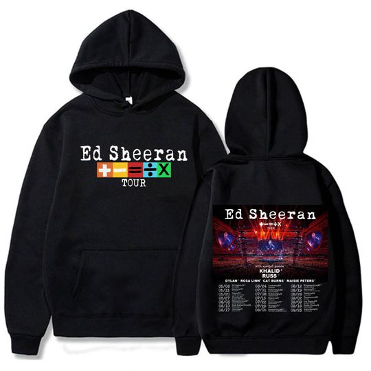 Discover Ed Shee Sweatshirt Pullover Sudaderas Ed Shee Mathematics Tour 2024 Hoodie