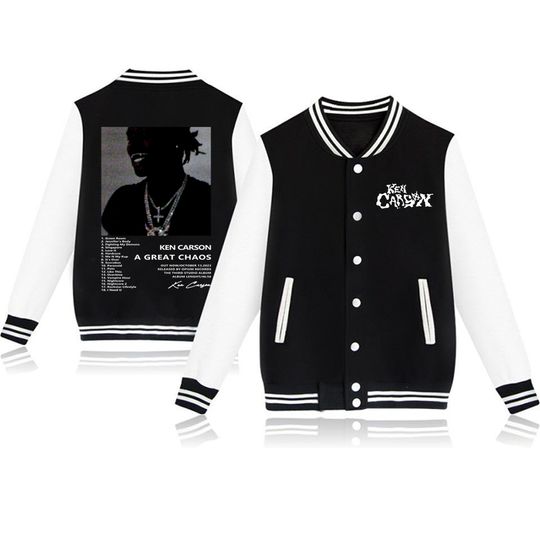 Ken Carson Chaos World Tour 2024 Baseball Jacket