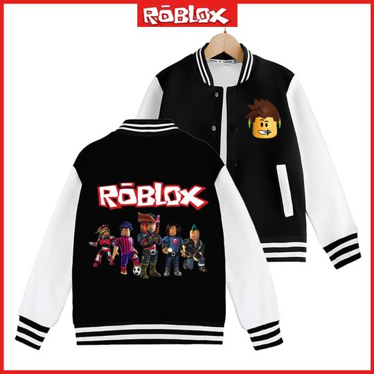 Discover Game Roblox 2024 New Anime Cartoon Printing Spring Baseball Jacket