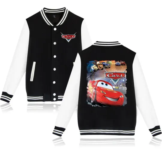 Discover Pixar Cars Lightning McQueen Baseball Jacket