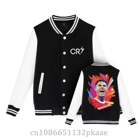 Ronaldo Football Star Baseball Jacket