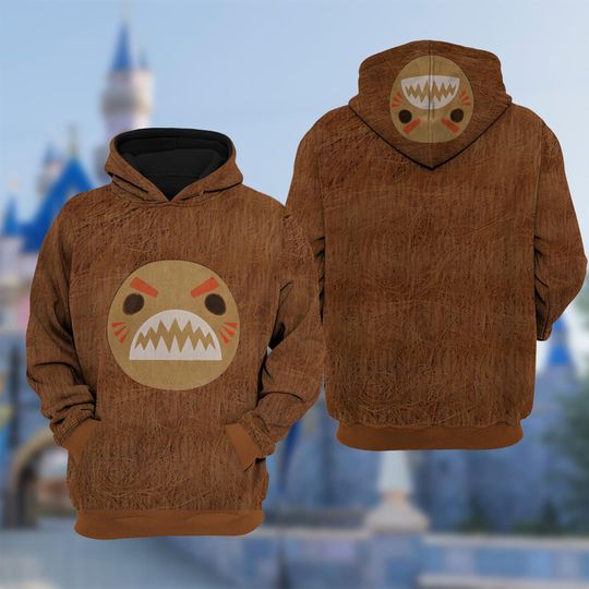 Discover Kakamora Costume T-Shirt, Moana Antagonists Movie 3D Costume Hoodie