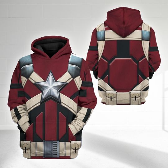 Black Widow Halloween Costume Hoodie, Spy Woman Cosplay Costume 3D