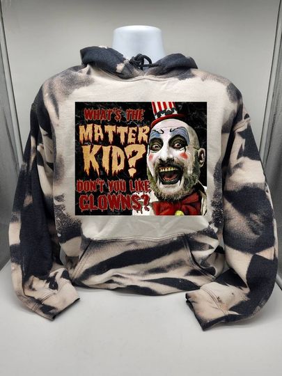 Discover Horror halloween character hoodie sublimated tie dye , decor horror graphic t-shirt