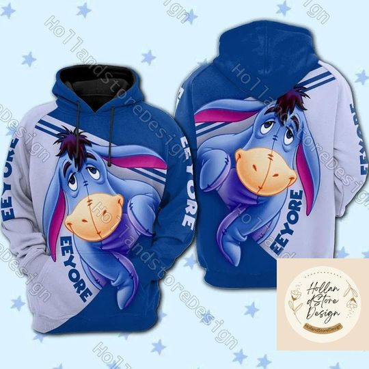 Discover Halloween Eeyore Hoodie, Disney Eeyore Hoodie, Eeyore Sweatshirt, Winnie The Pooh Hoodie
