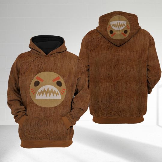 Kakamora Costume T-Shirt, Moana Antagonists Movie 3D Costume Hoodie