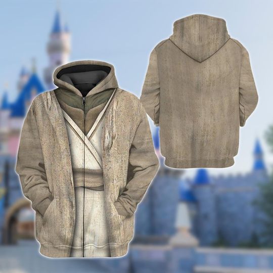 Obi Wan Kenobi US Movie Series Character 3D Halloween  Starwars Hoodie