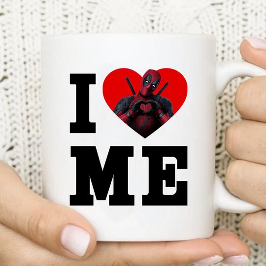 Discover I Like Me Deadpool Mug, Deadpool I Like Me Mug, Wolverine, Lady Deadpool, Deadpool Coffee Mug, Positive Affirmation Funny Movie Quote Mug