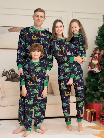 Discover Family Matching Christmas Pajamas Dad Mommy And Me Costume Pyjamas Homewear